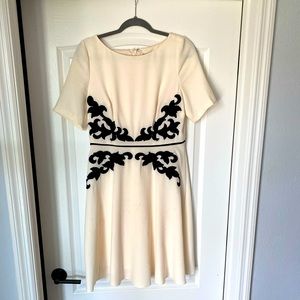 Adrianna Papell Formal Short White Dress